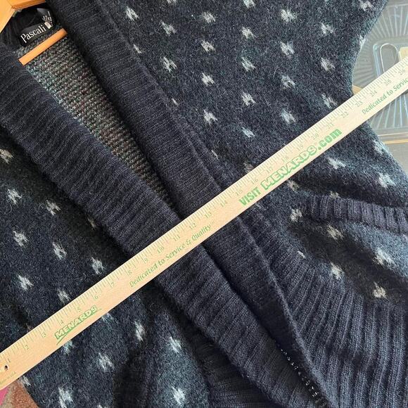 80s Pascali Oversized Mohair Blend Cardigan Size M - Picture 7 of 8